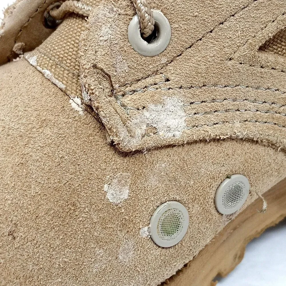 Altama Military Desert Combat Boots Men's Size 5.5 Tan Hot Weather Army Vibram